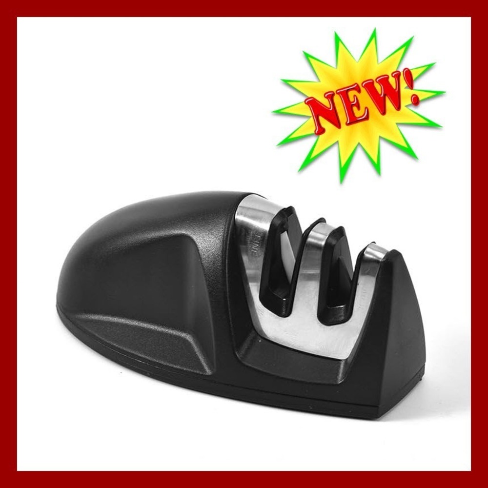 2‎ Stage Knife Sharpener Coarse Fine Tungsten Ceramic Honing Tool